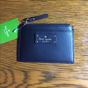 New Kate Spade coin/ credit card case